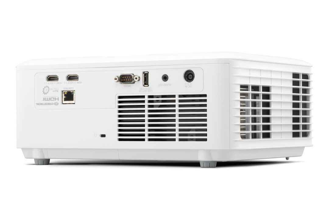 LSD400-ST back view shown, featuring LAN control support for streamlined management.