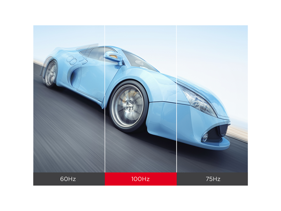 Smooth Visuals with 100Hz Refresh Rate​