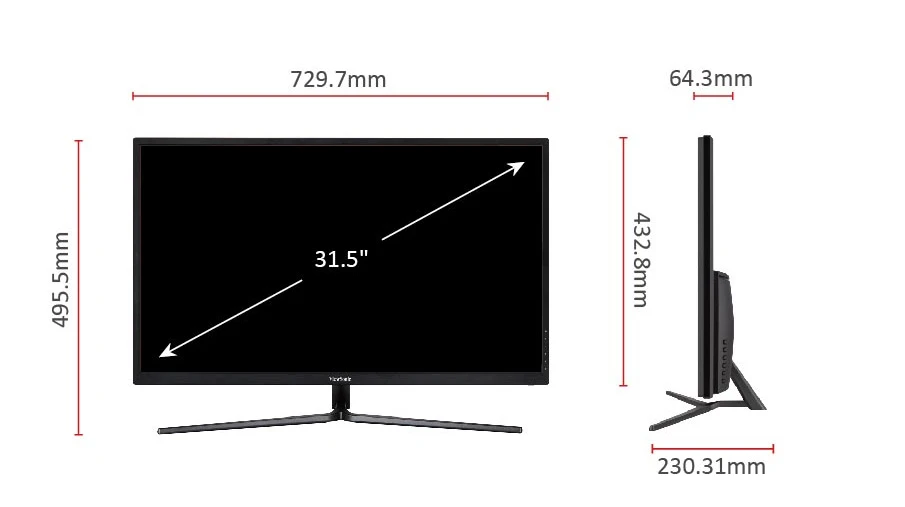 ViewSonic VX3211-4K-mhd 32