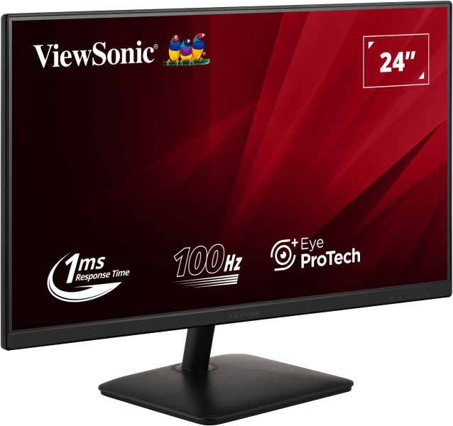 ViewSonic Moniteurs LED VA2408-MHDB