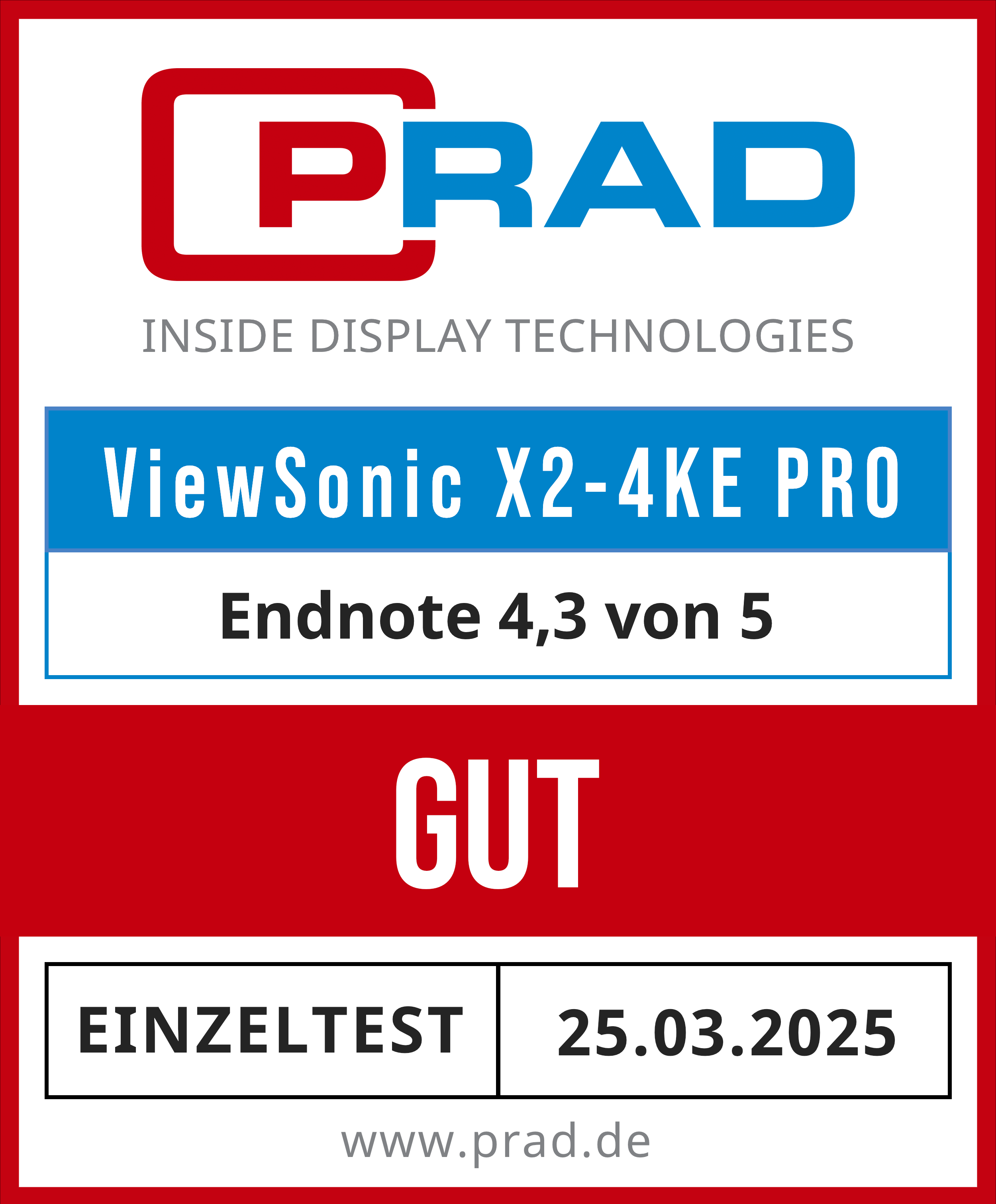 Image de la récompense : Produkttest - 
