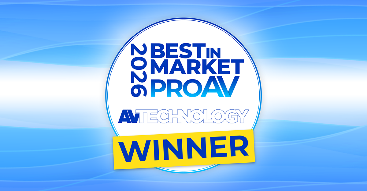 ViewSonic LDS136-152 is recognized as a 2026 Pro AV Best in Market Award winner by three industry publications.