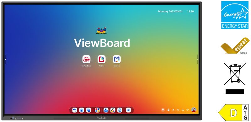 ViewSonic Écrans interactifs ViewBoard ViewBoard IFP8634