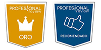 Gold award + Recommended product - profesionalreview