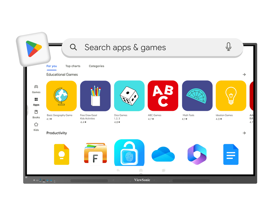 Écran interactif EdTech ViewBoard IFP34 Android 14