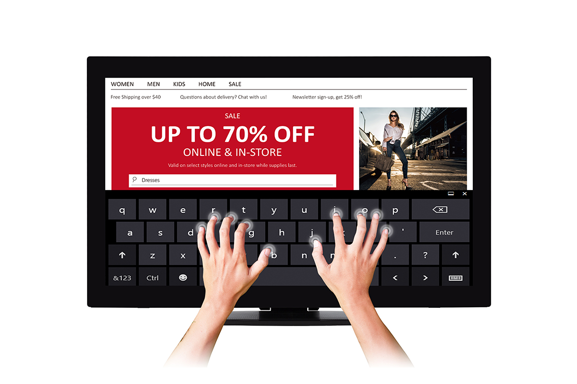 Moniteur pc tactile 27