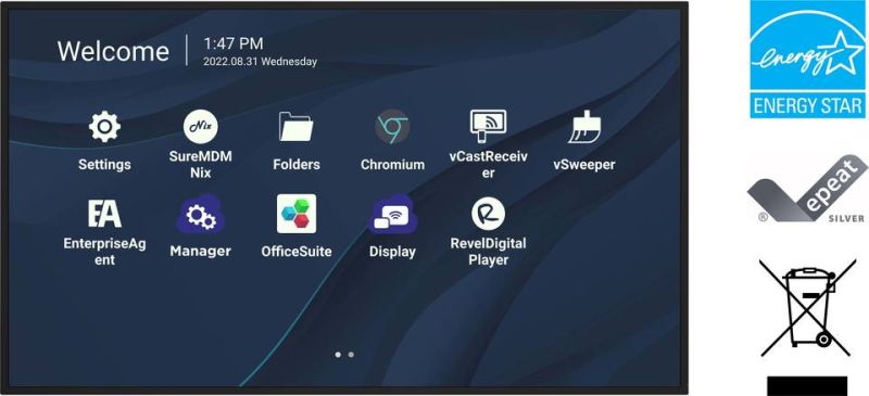 ViewSonic Écrans d'Affichage Professionnels Écran 98" UHD 4K - CDE9830