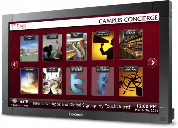 ViewSonic Écrans d'Affichage Professionnels CDP4635-T