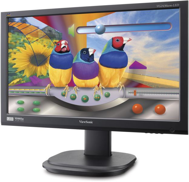 ViewSonic Moniteurs LED VG2436wm-LED