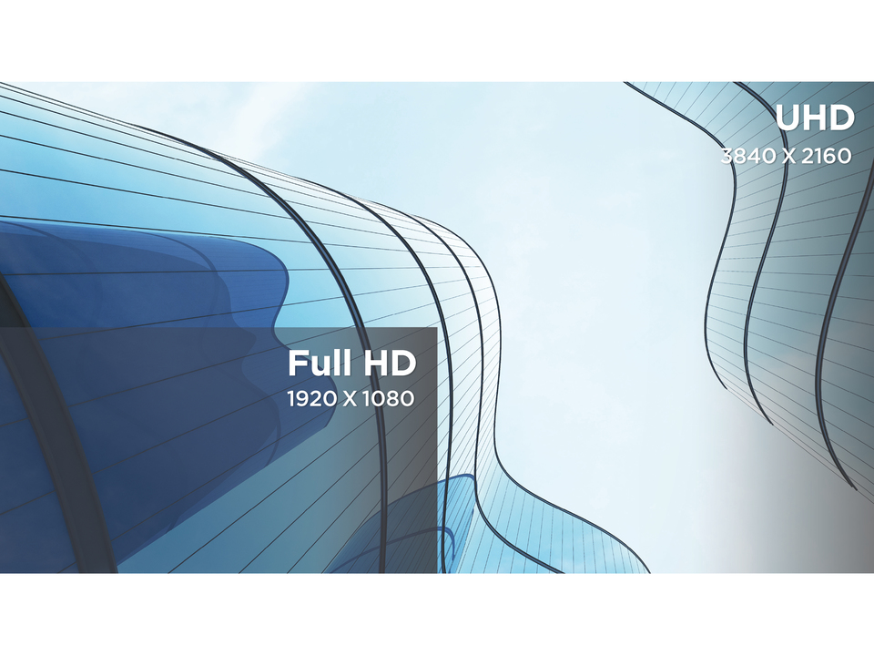 More Detail. More Space to Present.​ ​ 1