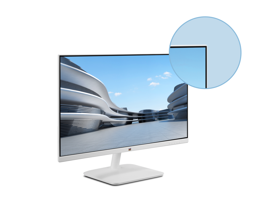 Borderless Design for Seamless Viewing 1