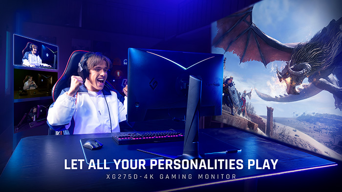 XG275D-4K GAMING MONITOR