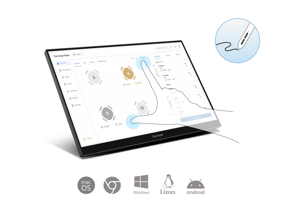 Advanced Touch Capabilities and Screen Performance