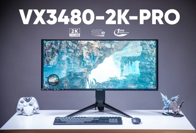 Đánh giá màn hình ViewSonic VX3480-2K-PRO – Siêu rộng, siêu mượt, siêu đã