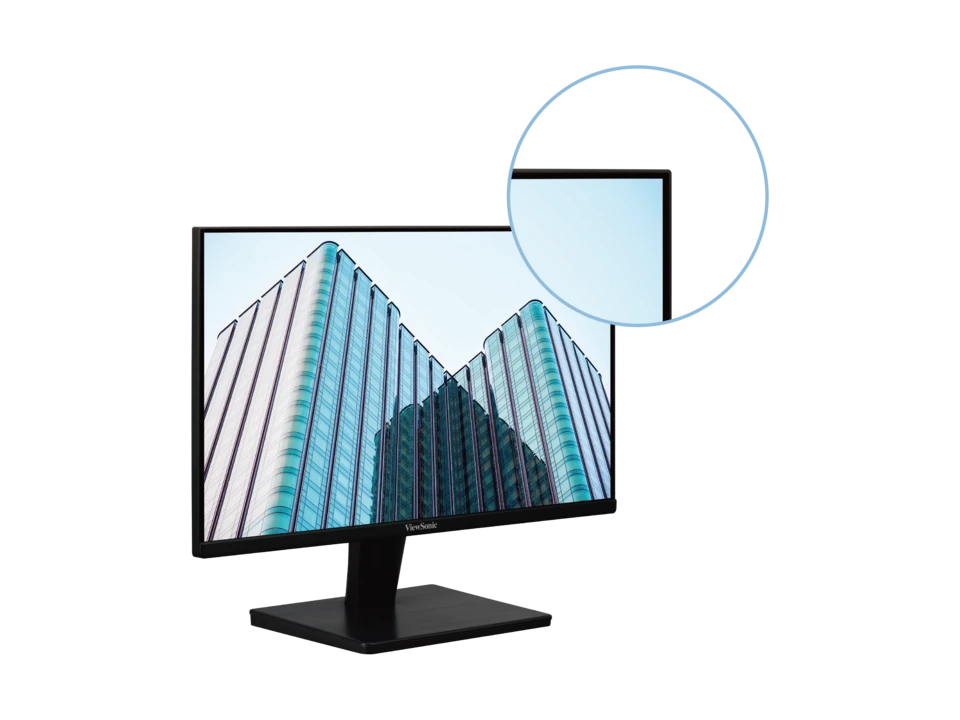 Three-sided frameless design for seamless viewing 1