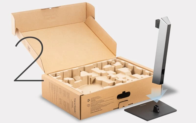 Clip the monitor base