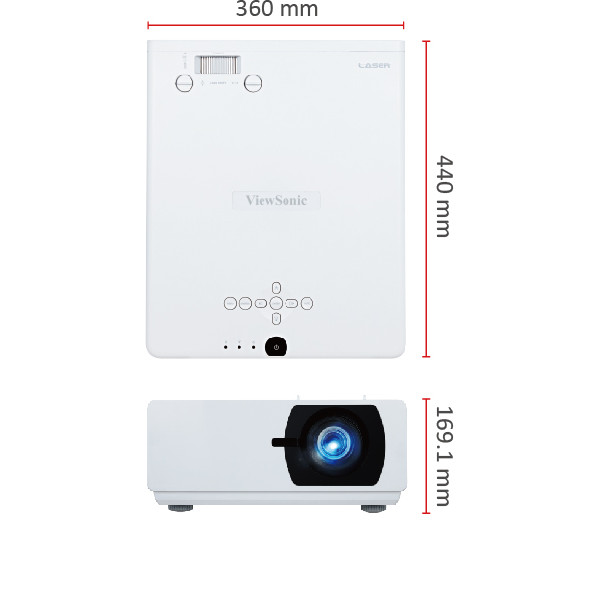 ViewSonic Kivetítő LS900WU