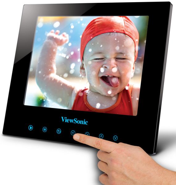 ViewSonic Digitális képkeret DPG807BK