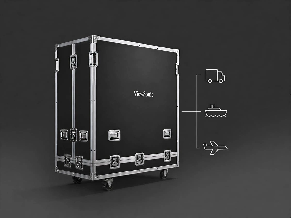 Safe Transport with Flight Case