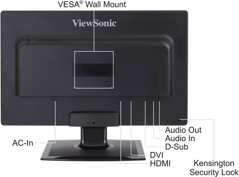 ViewSonic LED Display VX2410mh-LED