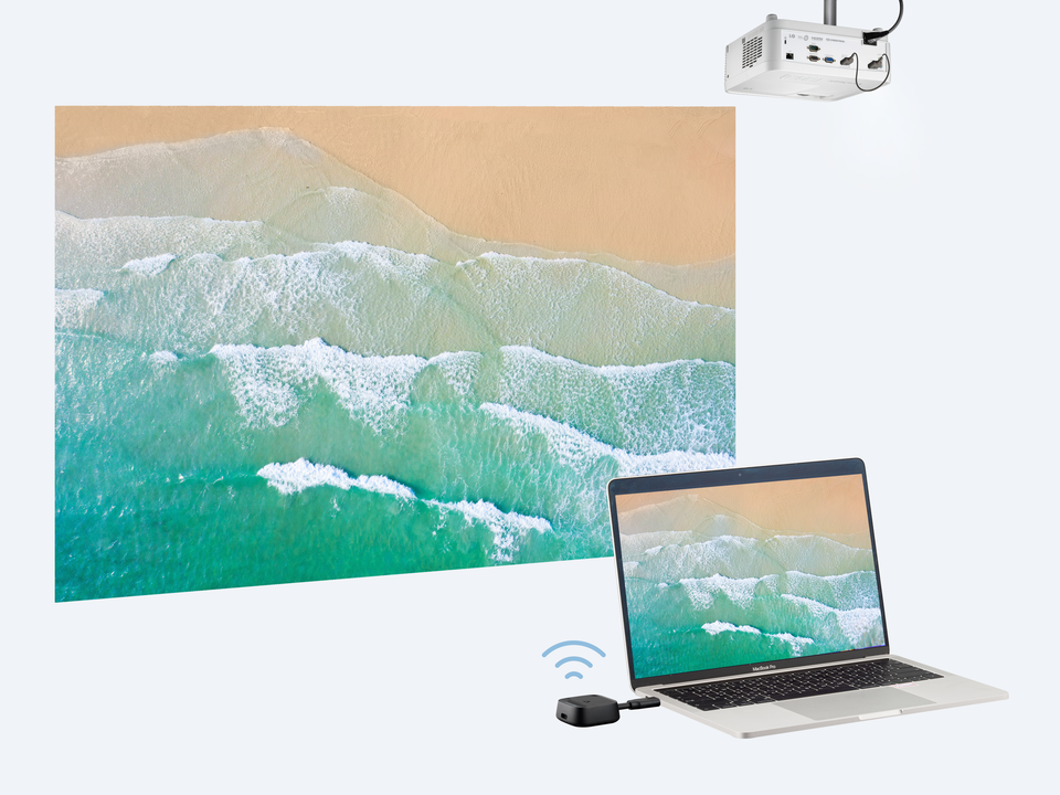 Upgrade uw projector met draadloze content casting 1