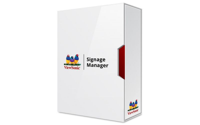 วิวโซนิค ซอฟท์แวร์ Signage Manager