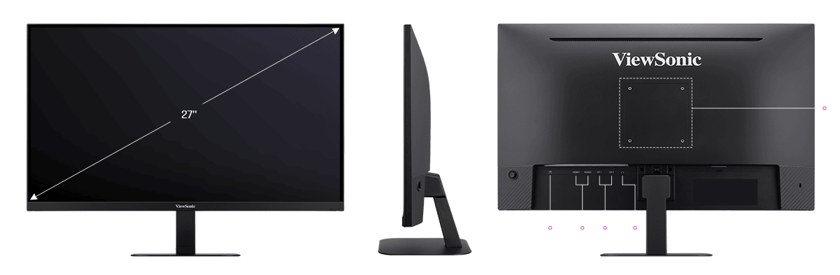 Dimension I/O ports
