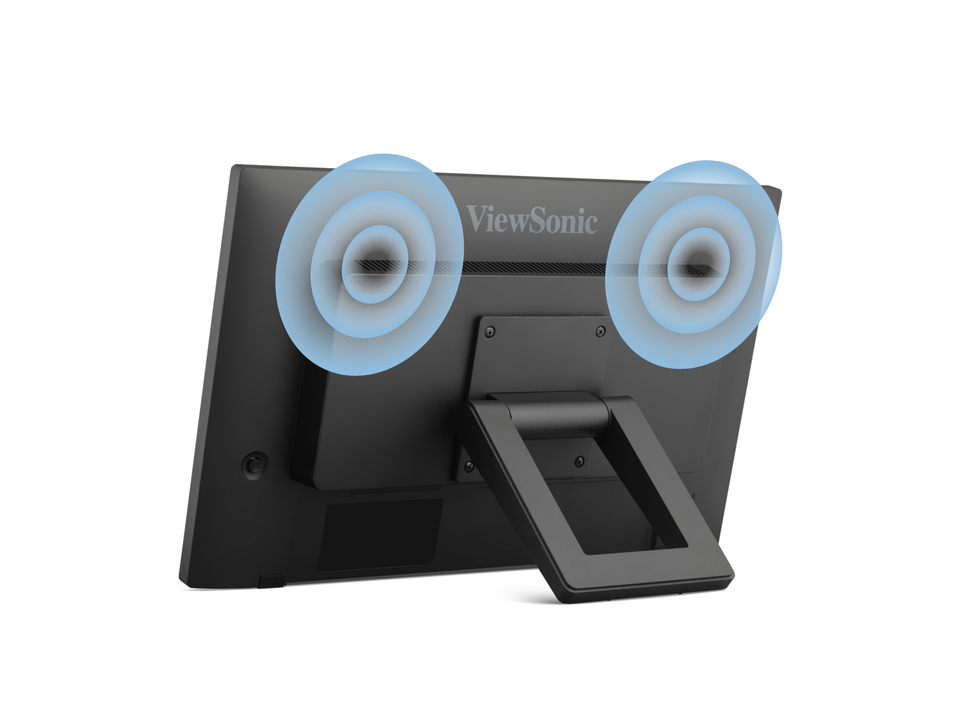 Dual Integrated Stereo Speakers