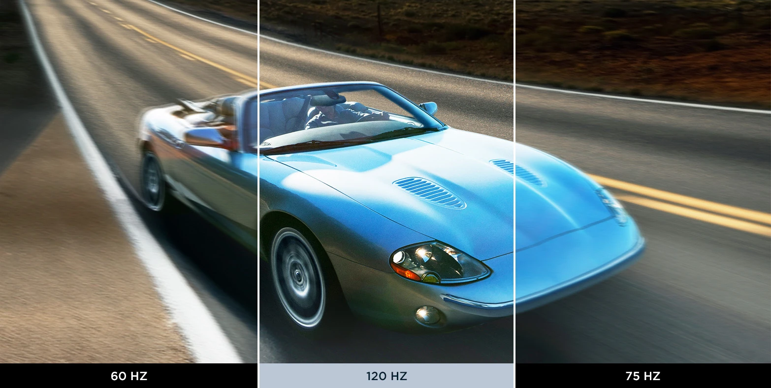 Delta E<2 color accuracy