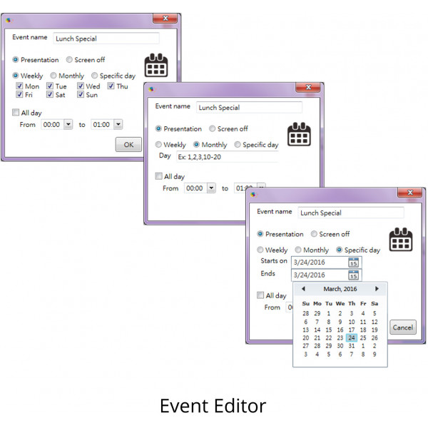 ViewSonic Kurumsal Ekran Yazılımları Signage Manager