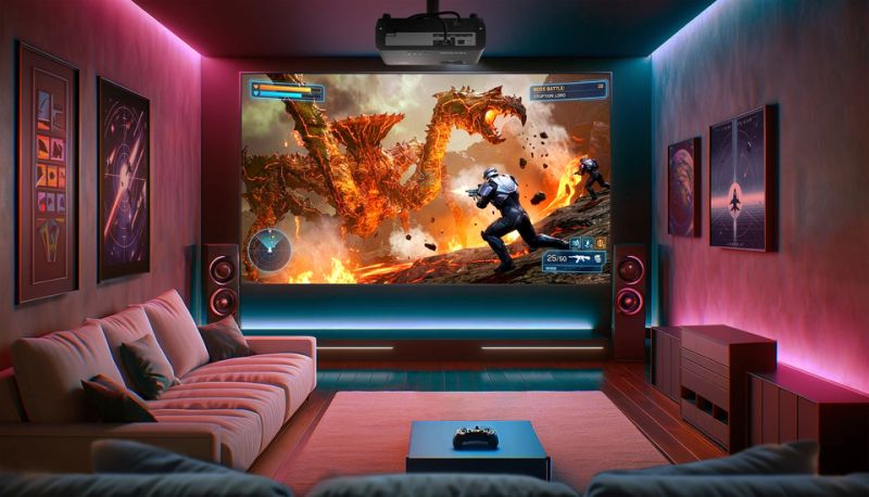 ViewSonic Projeksiyon Cihazı LX720-4K RGB
