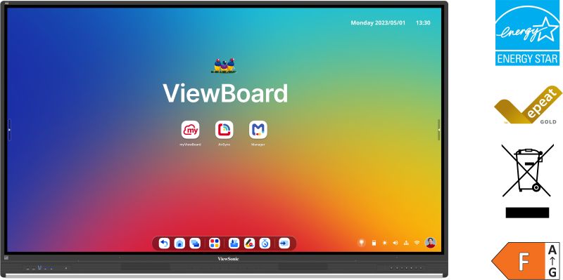 ViewSonic ViewBoard 互動顯示器 ViewBoard IFP6553-ED