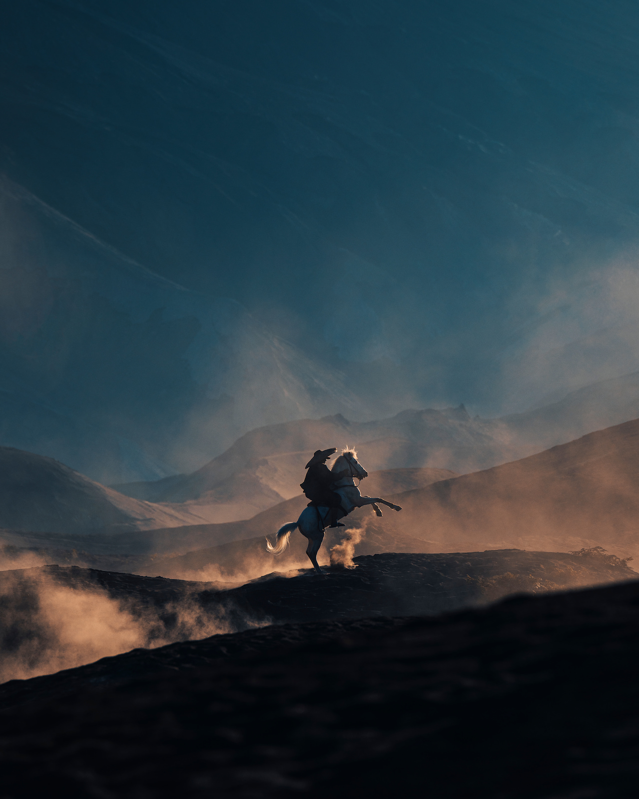 Riders of the Volcano by Mahendra Bakle