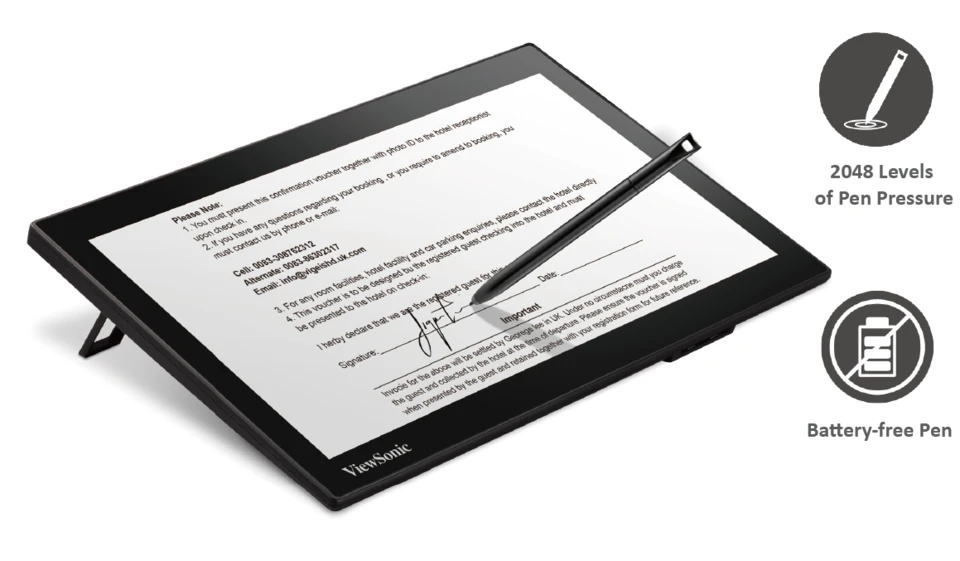 A superior and intuitive handwriting experience 1
